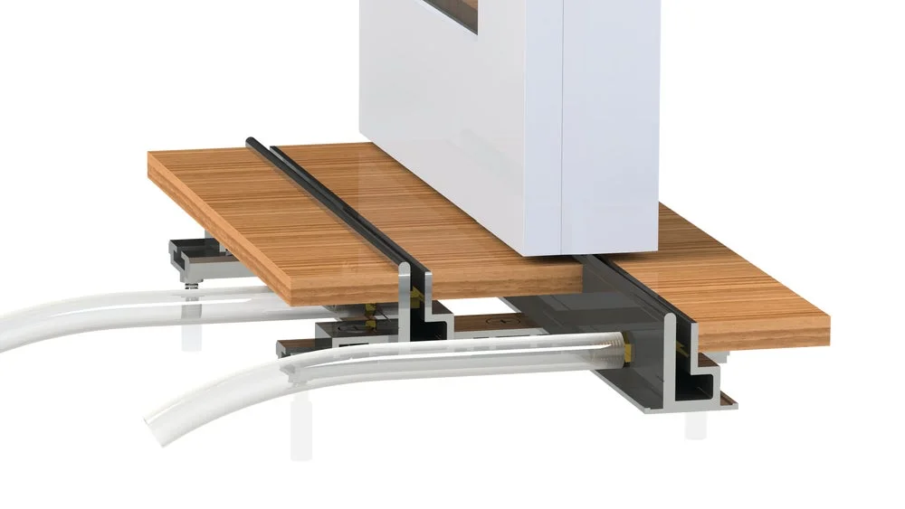 2 1/2" Recessed Drainage Track